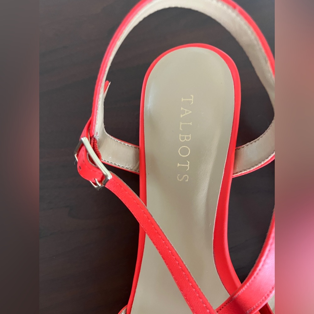 Talbots capri strappy wedges - Picture 3 of 5